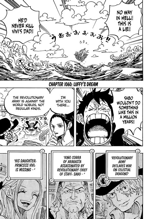 One Piece, Chapter 1060